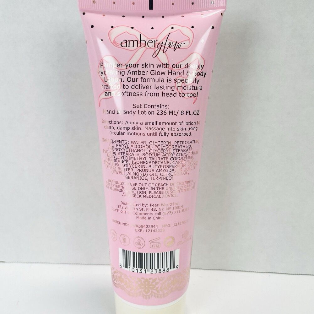 10 Piece Bundle Amber Glow Set Lotions Hand Wipes Deodorant Bath Bombs New - Picture 8 of 16